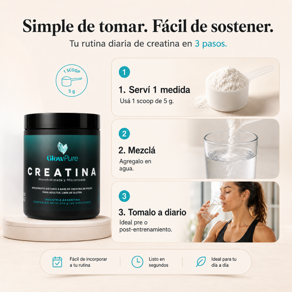 GlowPure Creatina