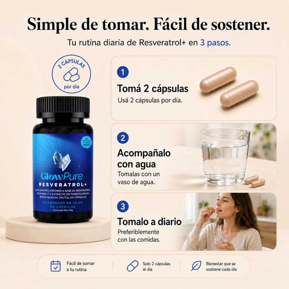 GlowPure Resveratrol+